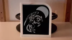 Loup Ailé - winged wolf