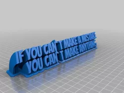 Make a Mistake