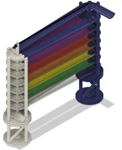 Marble Exercising Machine - Part 12 - Rainbow Ramp