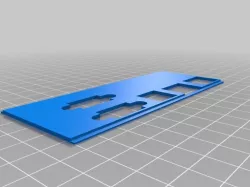 My Customized OScad ATX ioShield 3