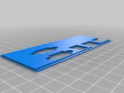 My Customized OScad ATX ioShield 4