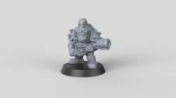 Orc Flamer - Oldhammer 28mm Scale