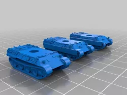 Panther D, A and G. 1:200 scale with snap in turret
