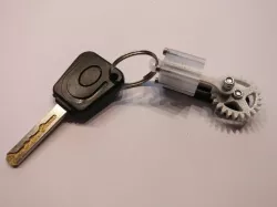 Part 2 M1ES one cylinder engine keychain screwed