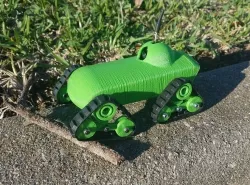 Quad Track - Tiny Servo Driven FPV RC Tank - Tiny Trak