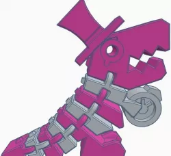 Sir Flexington Rexington with Pocket Watch (Dual Extrusion Remix)