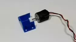 Small DC motor holder / bracket for HyperDuino kit