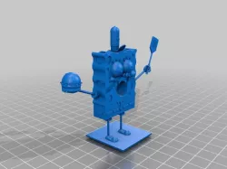 spongebob pencil holder