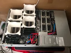 supermicro server cpu fan duct for 140mm fan