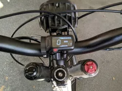 SUR RON speedometer relocation bracket