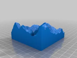 Topographical Model of Homestake