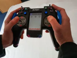 UndergroundFPV Flysky Nirvana - Sidegrip mod