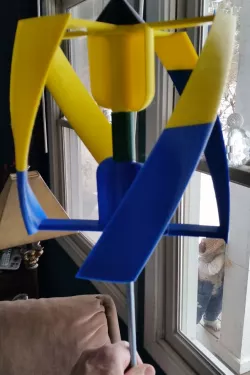 Vertical Wind Spinner