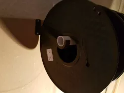 Wall Mount for old Filament Spools -- Wandhalterung für alte Filament Spulen