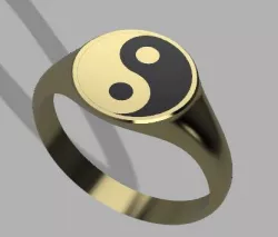 Yin Yang Ring