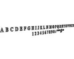 3D ALPHABET & NUMBERS
