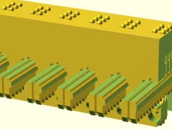 3D Printed Braille Display
