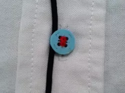 3D Printed Earbud Cord Button Clip