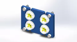 4-Channel Stepper Motor Port Panel