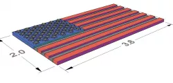 American Flag for 3D Printing