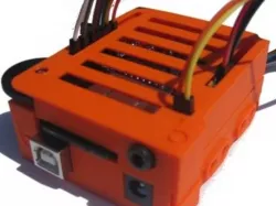 badBrick - Case for Arduino UNO and Adafruit WAV Shield.