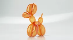 Balloon Dog Low-poly  3D model