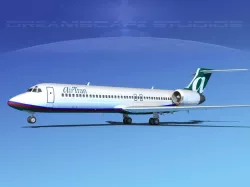 Boeing 717-200 Air Tran 1 3D model