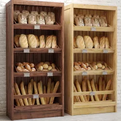 Bread Shelves 3D model