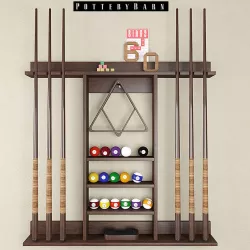 Cue Stick Storage Rack 3D model