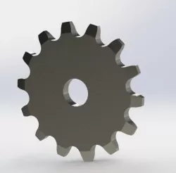Custom size sprocket