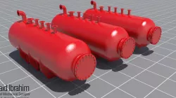 Cylindrical Gas Pressure Vessels