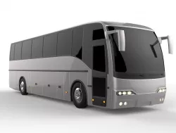 Deluxe Coach Bus 3D model