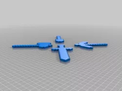 Diamond Minecraft Tools: Pickaxe, Axe, Shovel, & Sword