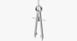 Drafting Compass 3D model