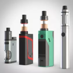 Electronic cigarettes four popular models vray 3D model