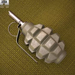 F1 Grenade 3D model