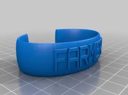 FARMER wrist band