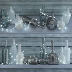 Garland lights and bottle 3D model