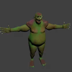 Ghoul if it is really one 3D model