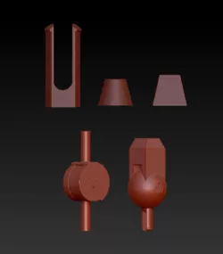 IMM Keys for 3D printable models 3D model