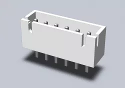 JST XH 6 S6B-XH-A1 shrouded header connector (low level)