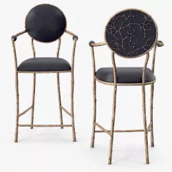 Koket Enchanted Bar Stool Low-poly  3D model