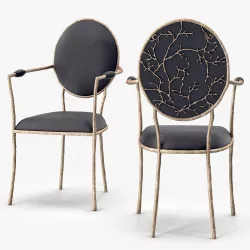 Koket Enchanted Dining Chair Low-poly  3D model