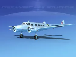 Lockheed C-37 Royal Air Force 3D model