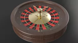 Mahogany Roulette Wheel 3D model