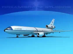 McDonnell Douglas KC-10 USAF 1 3D model