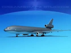 McDonnell Douglas KC-10 USAF 2 3D model