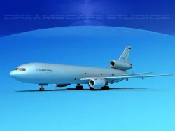 McDonnell Douglas KC-10 USAF 5 3D model