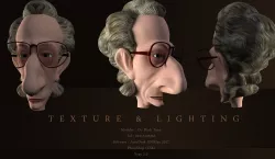 Model Face Character 3D model