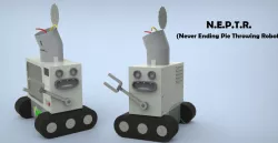 NEPTR - Never Ending Pie Throwing Robot
